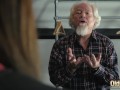 Hardcore cock sucking and pussy fucking from old man