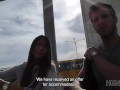 HUNT4K. Tricky guy fucks for cash hot chick who needed accommodation