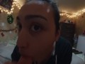 Go Pro Blowjob with Messy Facial