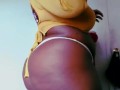BBW In Thong slow jiggle dance