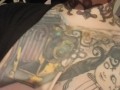 Olivia ink- tattooed milf tease split tongue tricks