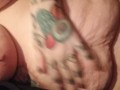 Olivia ink- tattooed milf tease split tongue tricks
