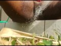 Outdoor Pussy Water Massage