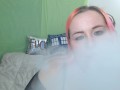 Vaping blowjob JOI BBW vape fetish