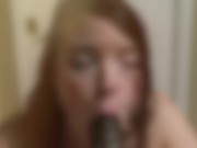 Cheating Girlfriend gets Facial w BBC