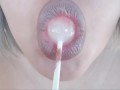 ASMR Lolipop Tongue Play