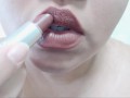 Red Lipstick Application