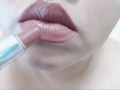 Red Lipstick Application
