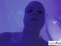 Nadia White masturbating in the shower