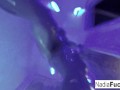 Nadia White masturbating in the shower