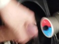 HORNY IN THE PLANE JERK MY HUGE DICK
