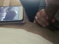GF sucks huge cock while watch porn. Tribute: Sweet Bunny Blowjob 4k UHD