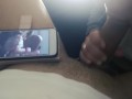 GF sucks huge cock while watch porn. Tribute: Sweet Bunny Blowjob 4k UHD
