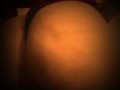 All booty tease video with Carlycurvy in red