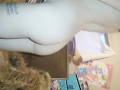 Sexy smoker Roxy blue eyed rebel angel teen smoking fetish, step, innocent