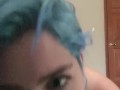 Skye Blue - Dildo Blowjob