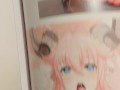 Cumming to my Anime book (Sin of Lewdness)