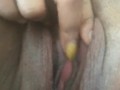 Ebony playing with wet pussy