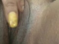 Ebony playing with wet pussy