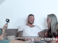 HITZEFREI Threesome with two big tit German babes Dana and Sandy