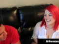 Sex Bomb Siri Pornstar Is Creampied by Lucky Cock!