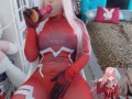 Cosplay Girl Franxx Anime Orgasm Hitachi Bad Dragon creampie WEBCAM