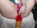 POV My First Fisting! with anal play