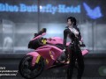 skyrim a motorcycle catsuit woman came to a monster hotel