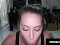 Cock Sucking Kimber Lee Shuts The Door & Blows Your Dick!