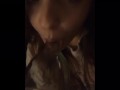 Sucking Off a  Bottle
