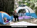 Daughter Swap - Horny Stepdaughters Fuck Dads on Camping Trip