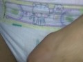 Diapered Big  Dick Dl Guy in huggies