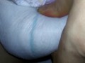 Diapered Big  Dick Dl Guy in huggies
