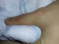 Diapered Big  Dick Dl Guy in huggies