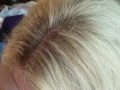 Hotwife blonde blowjob with facial and cum on tits