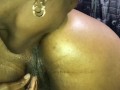 Ebony lesbian couple PUSSY and ASS eating short version