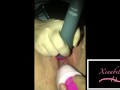 Xenabell17 fucks increasingly large dildos cumming loud & hard on each one