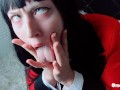 Yumeko Jabami Compulsive Ahegao Tease Omankovivi Hentai