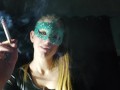 Mistress In Latex Smoking Fetish !