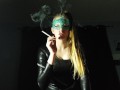 Mistress In Latex Smoking Fetish !