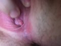 Up close pussy play
