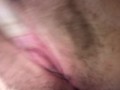 Up close pussy play