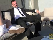 PASCALSSUBSLUTS - BDSM facial Nikky Dream after anal fucking