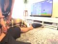 family therapy. Playing a game with hot step sister , She win a cumshot 4k