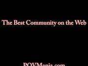 POVMania.com - Chanell Heart & Yasmine Deleon Give Sloppy BJ