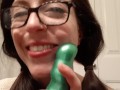Sloppy Dildo Blowjob