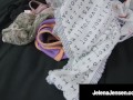 Penthouse Pet Jelena Jensen Grinds Her Panty Collection!