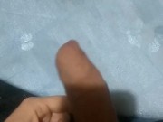 Hitting my dick on table