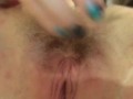 Shaving my pussy beard