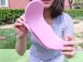 Testing a pelvic floor muscle training equipment 紧致美尻 污老师炎炎